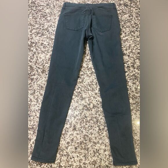 Topshop Women's High Rise Jeans in Dark Blue - Small - Picture 2 of 7